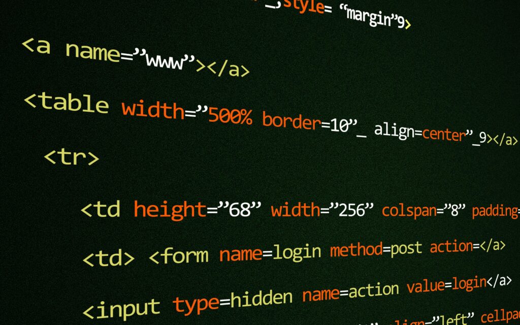 HTTP 405 – zbliżenie na kod HTML wyświetlony na ekranie, fragmenty znaczników i atrybutów programistycznych, błąd metody HTTP w aplikacji webowej